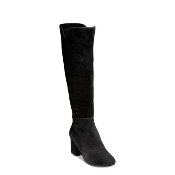 Cole Haan Denise Boot, Black Suede 10B - Picture 7 of 8